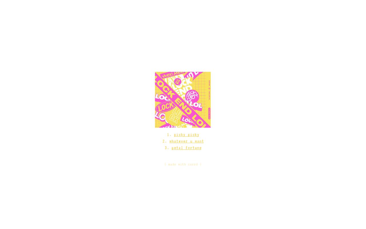 Carrd profile picture for @homeless